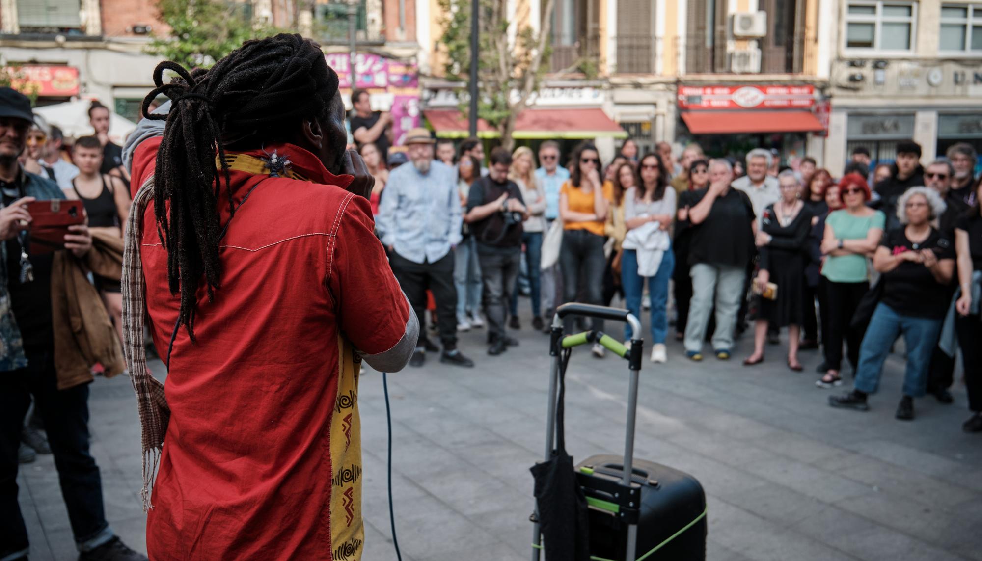 Concentración Lavapiés contra violencia policial - 4